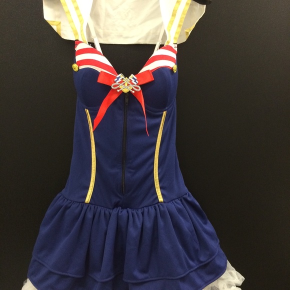 Shaper Costume Pin Up Sailor - Picture 1 of 7